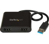STARTECH - USB32HD2 - USB 3.0 À Double HDMI Adaptateur, 4k Et 1920x1200