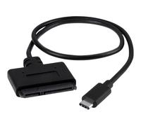 Startech USB3S2SAT3CB Câble adaptateur USB 3.1 Type C vers SATA pour disque dur 2.5" 3.5"