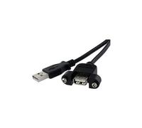 STARTECH - USBPNLAFAM1 - Câble, USB A, Mâle À Prise Châssis