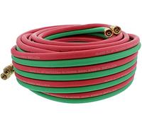 STARTECHWELD Tuyau de soudage double oxygène propane T Grade 6,35 mm ID, B B 9/16-18 Raccords T100X1/4 (30,5 m)
