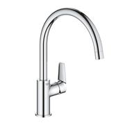 GROHE Mitigeur cuisine Start Edge Bec haut Chromé