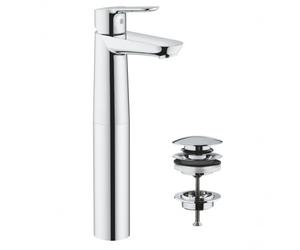 StartEdge set mitigeur monocommande pour lavabo Taille XL + bonde clic-clac Grohe (23777000)