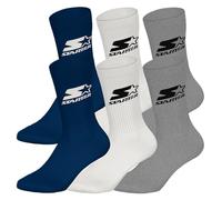 STARTER 6-pack Crew Socks Chaussettes Mixte (lot de 6)