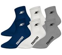 STARTER 6-pack Quarter Socks Chaussettes Mixte (lot de 6)