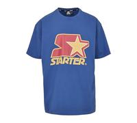 Starter Black Label Starter Colored Logo Tee T-Shirt, Bleu/Rouge/Jaune, M Homme