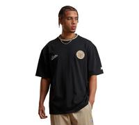 STARTER BLACK LABEL St428-starter Oversized Heavy Jersey College Tee T-Shirt, Noir, M Hommes