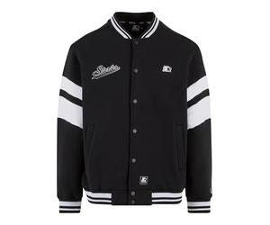 STARTER BLACK LABEL St460-starter Sweat College Jacket Veste Universitaire, Noir, S Hommes