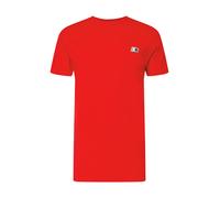 Starter Black Label T-Shirt 'Essential' rouge / noir / blanc, Taille L