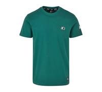 Starter Black Label T-Shirt 'Essential' vert foncé / blanc, Taille S