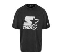 Starter Black Label T-Shirt noir / blanc, Taille S