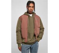 Starter Black Label Veste Quilted Bomber Jacket Bark/Darkolive S