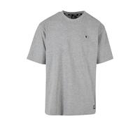 Starter Essential T-Shirt Oversize pour Homme Gris chiné Taille S, Thermorespirant., S