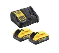 Starter-Kit 18V Powerstack (2x5,0 Ah) avec chargeur - DCB115H2-QW