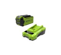 Starter Kit 40V GREENWORKS Batterie 2.0Ah + Chargeur 2.0Ah - GSK40B2