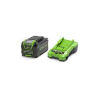 Starter Kit 40V GREENWORKS Batterie 4.0Ah + Chargeur 2.0Ah - GSK40B4
