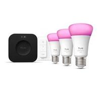 Philips Hue - Pack 3/E27 White&Color Ambiance+Pont+Tlc
