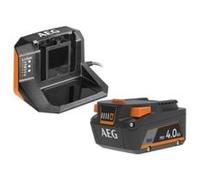 AEG - 1 Batterie Pro Lithium 18V 4,0 Ah et Son Chargeur - SETL1840S