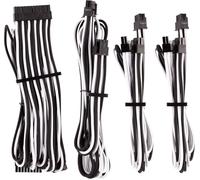 Starter Kit Câbles Pour Alimentations Protégées Individuellement Avec Gaine Type 4 Gen 4 Premium - Blanc/Noir, One Size[ZHUJ1763]