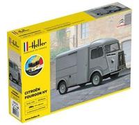 Starter Kit Citroen Fourgon Hy "tube - 1:24e - Heller G