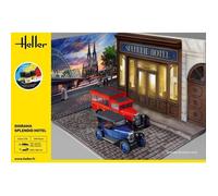 Heller – Kit de démarrage maquette Diorama Splendid Hôtel 52330 – Échelle 1:24