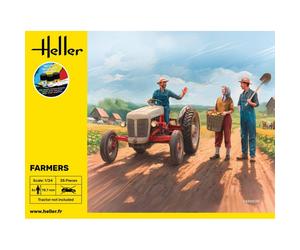 Starter Kit Farmersmaquette Figurine Starter Kit Farmers |heller|58752| 1:24 Maq