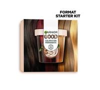 Starter Kit - Garnier - Good Coloration 5.0 Châtain Clair Café - Sans Ammoniaque - Vegan - 436 G