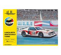 Starter Kit Heller Lancia Beta Montecarlo Turbo 1/24 : Kit Complet, Déco 1979, D