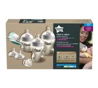 Tommee Tippee Kit de naissance Closer to Nature – Biberon en verre pour nouveau-né