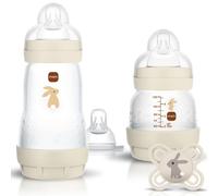 Starter kit naissance 2 biberons + sucette sable TU