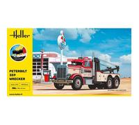 Maquette camion Peterbilt 359 Wrecker 1/43 Heller + colle et pein