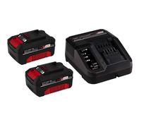 Starter Kit Power X Change - EINHELL - 18V - 2x3,0 Ah - Batterie Li-ion - Secteur