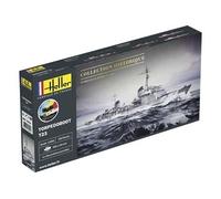Heller Maquette de bateau Torpedoboot T23 – Collection Historique – Starter Kit