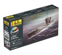 Maquette sous-marin : Collection historique : Starter Kit : U-Boot Type VII C