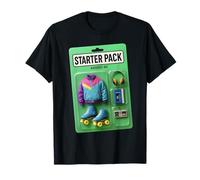 Starter Pack Années 80 Blouson Fluo Rollers Vintage T-Shirt