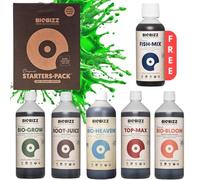 Starter Pack Biobizz Kit d'engrais pour plantes | Kit de démarrage GrowSet Indoor | Engrais naturel | Liquide