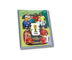 Starter pack cartes à collectionner Panini Coupe du Monde de la FIFA 2026 Adrenalyn XL avec classeur, guide, terrain de jeu et 16 cartes Multicolore