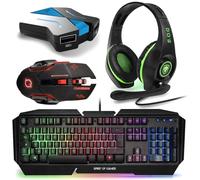 Starter Pack Combo Clavier Souris Casque pour Xbox One