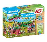 PLAYMOBIL 71380 Starter Pack Jardin potager, Country La vie à la ferme, Avec 2 personnages et accessoires, Dès 4 ans