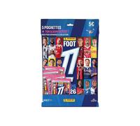Starter pack PANINI PANINI FOOT 2025-2026 Ligue 1 McDonald's Album 96 pages + 5 pochettes (35 stickers) Rose