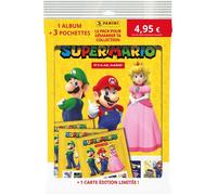 Starter pack - PANINI - Super Mario 2 - Album - 3 pochettes - 1 carte édition limitée