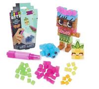 PIXOBITZ Coffret Pixel Art 150 Bitz Personnages/Animaux/Fruits 2D/3D Jouet 6+ Modèle aléatoire