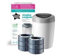Tommee Tippee Poubelle à couches Starter Pack Simplee – 6 recharges
