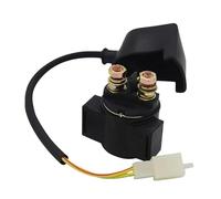 Starter Relais Solénoïde Relais solénoïde de démarreur moto 12 V pour GY6 4 temps 50 cc, 150, 200, 250, kart, scooter, cyclomoteur