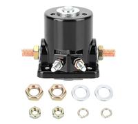 Starter Relay Solenoid Switch 12V, 4 Terminaux, Alliage Résistant - Installation Facile, Haute Résistance à la Corrosion, Compatible Evinrude