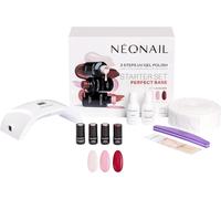 Starter Set - 4 X Vernis Semi Permanent - Lampe Uv 22w/48 Ongles Gel - Kit Ongle Gel Uv Complet -Top Coat - Base Coat - Couleurs