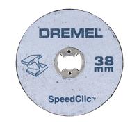 Kit de démarrage SpeedClic Dremel SC406 support + deux disques de coupe en métal