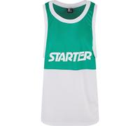 Starter T-Shirt vert / blanc cassé, Taille L-XL