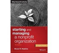 Starting and Managing a Nonprofit Organization by Hopkins & Bruce R. Member & District of Columbia Bar Hopkins Bruce R. Member District of Columbia Bar (Auteur)