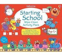 Starting School Wipe-Clean Activity Pack