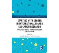 Starting With Gender In International Higher Education Research